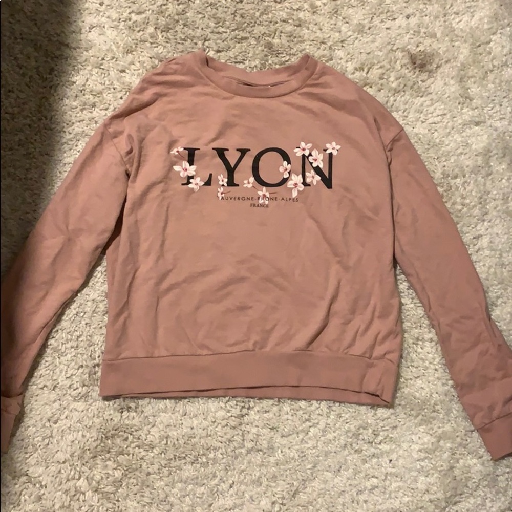Pink sweater